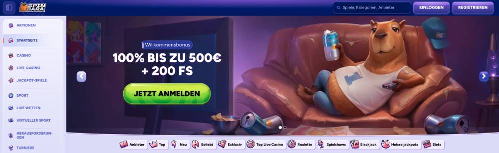 Spinbara slot-focused Canda Casinos website offering daily spins, jackpots, and exciting slot tournaments.